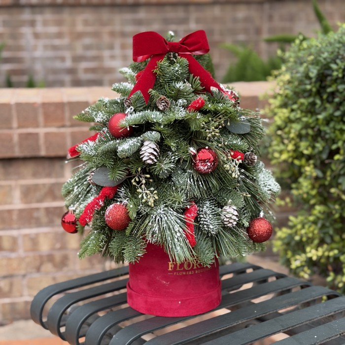 Christmas Velvet Tree