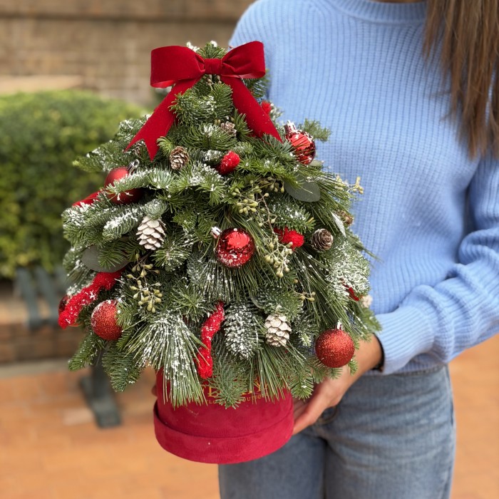 Christmas Velvet Tree