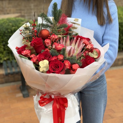 Red Holiday Magic FloriyaFlowes