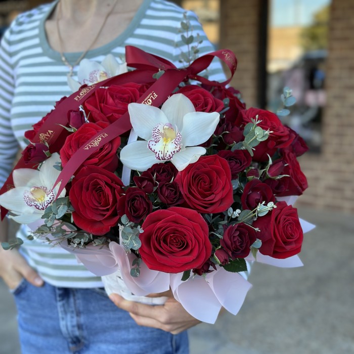 Flower Baskets "Rosy"