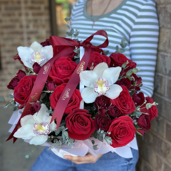 Flower Baskets "Rosy"