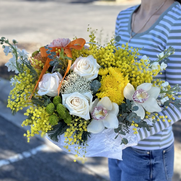 Flower Baskets " I Love you " 