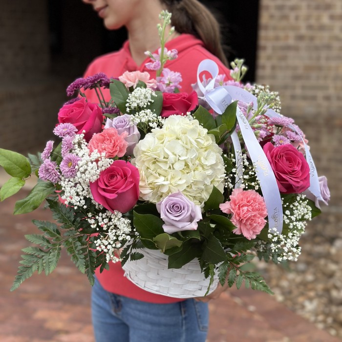 Flower basket Amber Amazement 