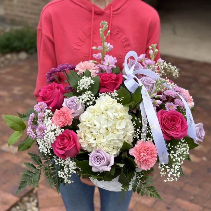 Flower basket Amber Amazement 