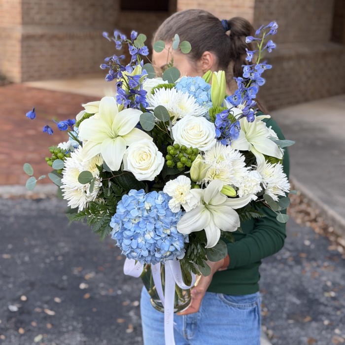 Floral Carnival Blue