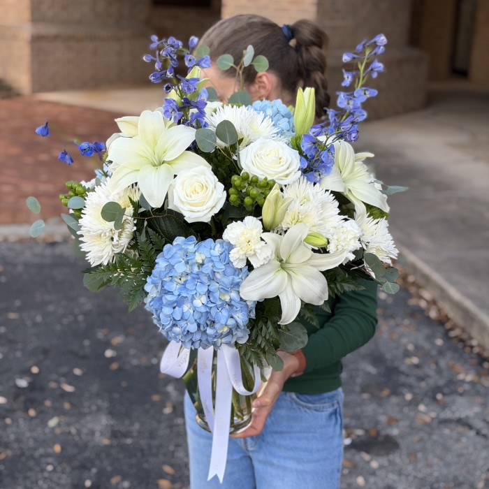 Floral Carnival Blue