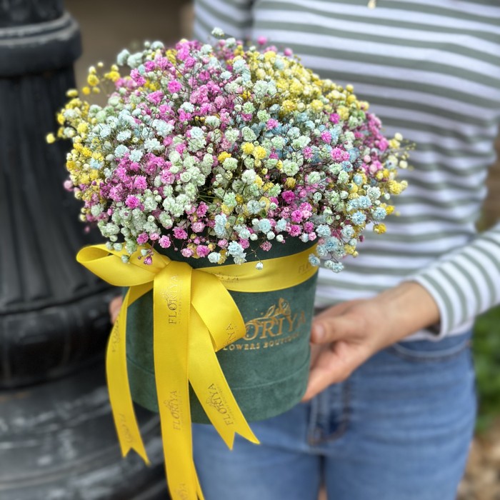 Flowers in a box "Fiesta "