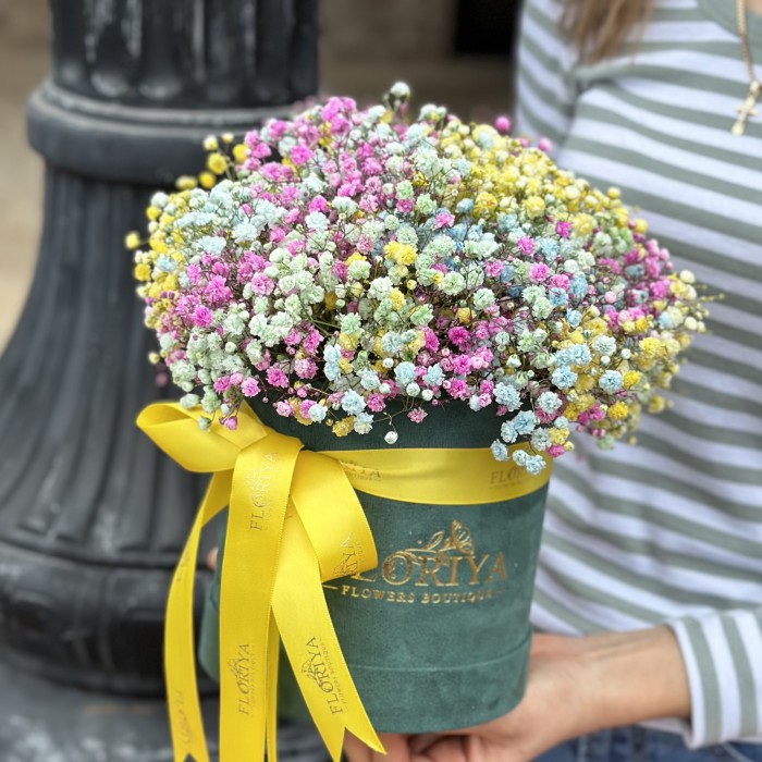 Flowers in a box "Fiesta "