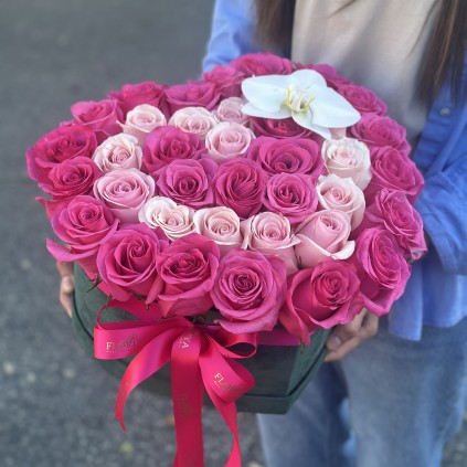 Flowers in a box "My Sweet Love" FloriyaFlowes