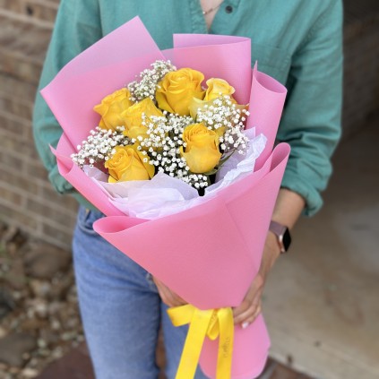 Flowers bouquets " Lemon Love " FloriyaFlowes