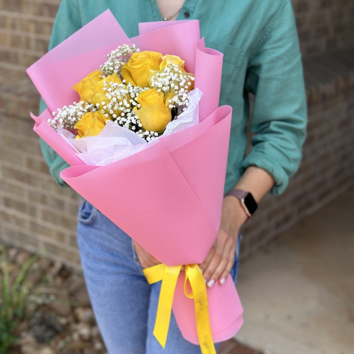 Flowers bouquets " Lemon Love "