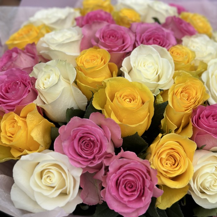 "Magic of Flowers: Assorted Roses"