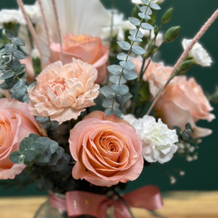 Flowers in a vase "Bright bouquet"