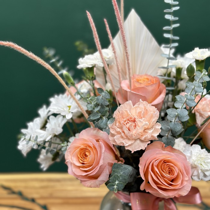 Flowers in a vase "Bright bouquet"