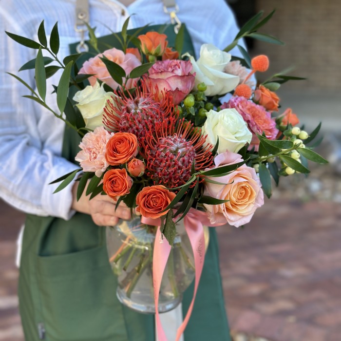 Summer flowers in a vase