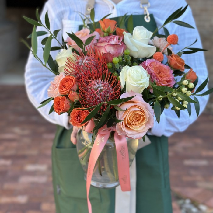 Summer flowers in a vase