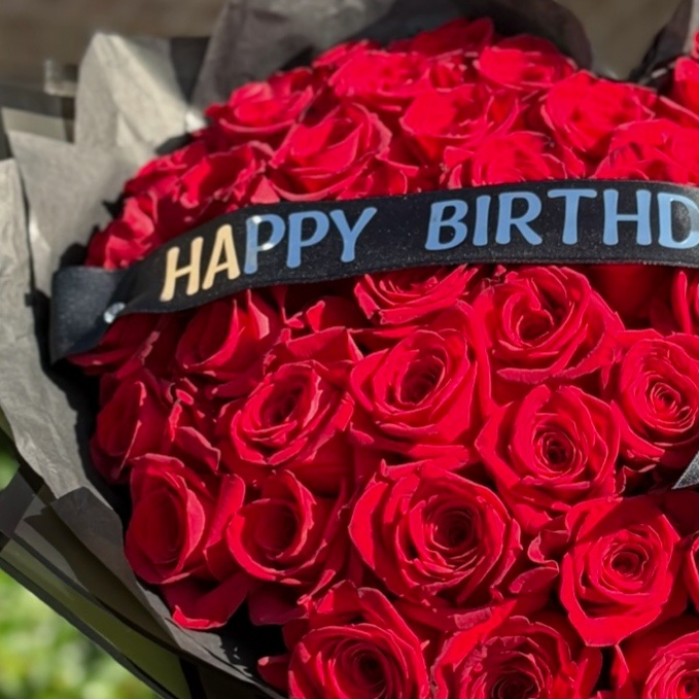 Red Rose Heart Bouquet Floriya Flowers