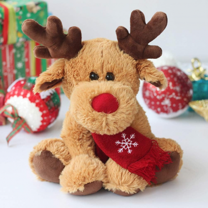 Cozy Reindeer Joy FloriyaFlowes