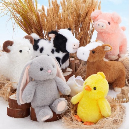 Farm Animal Plush FloriyaFlowes