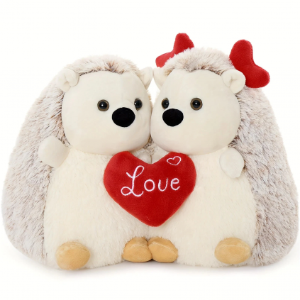 Fluffy Love Hedgehogs FloriyaFlowes
