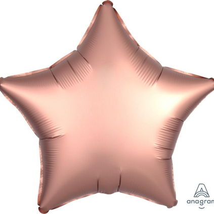 19 inch STAR - SATIN LUXE ROSE COPPER FloriyaFlowes