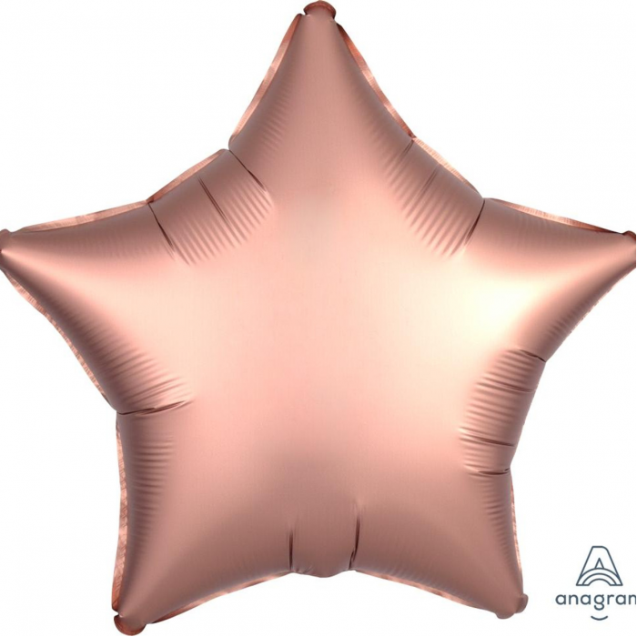 19 inch STAR - SATIN LUXE ROSE COPPER