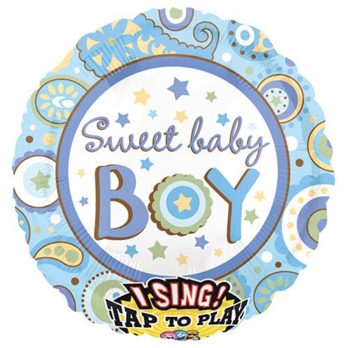 28 inch SWEET BABY BOY SING-A-TUNE