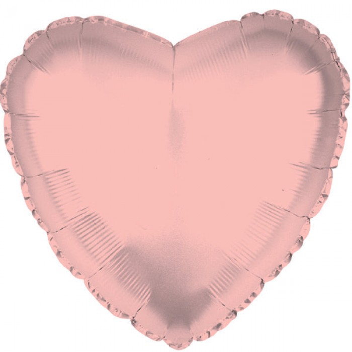 Heart Foil Balloon with Helium Floriya Flowers