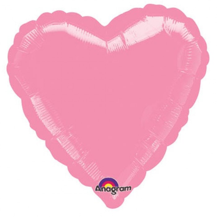 Heart Foil Balloon with Helium Floriya Flowers