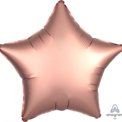 Star Foil Balloon with Helium Floriya Flowers