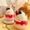 Strawberry Bobo Milk Tea – Dessert Soy Candle FloriyaFlowes