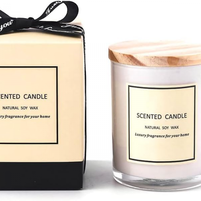Scented Candle – Natural Soy Wax “Luxury Fragrance for Your Home”
