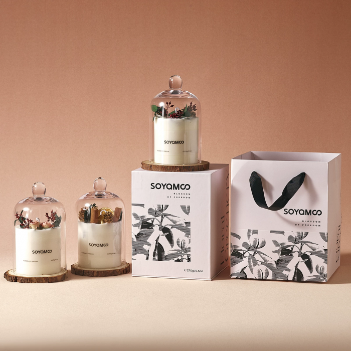 Soyamoo Floral Forest – Luxury Botanical Soy Candle Gift Set Soyamoo Floral Forest – Luxury Botanical Soy Candle Gift Set