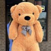 Teddy Bear 145 cm Orange FloriyaFlowes