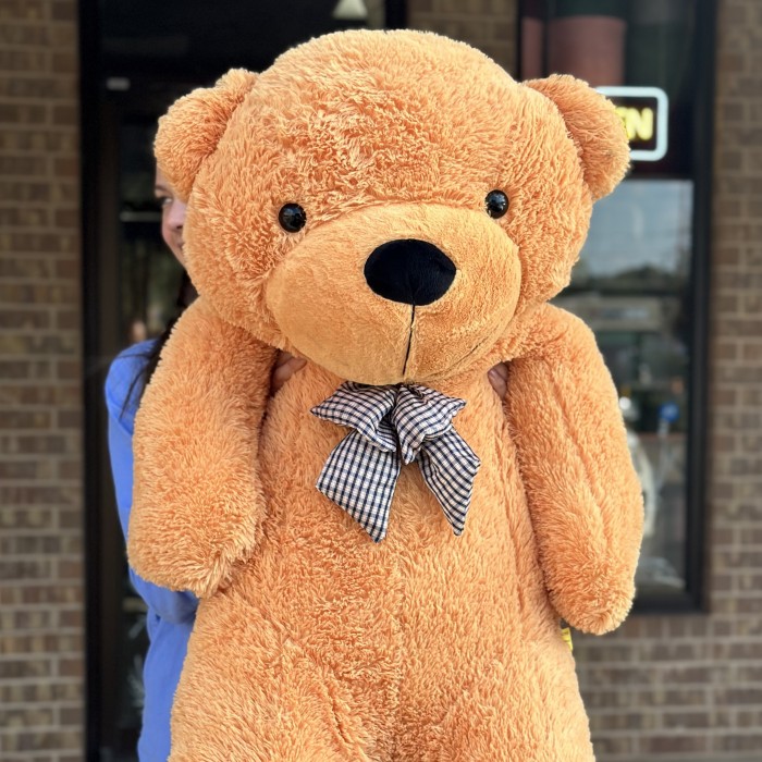 Teddy Bear 145 cm Orange Floriya Flowers