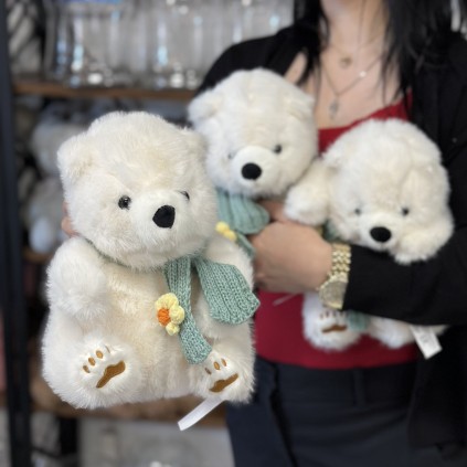 Super Soft Polar Bear & Panda Plush Toys  FloriyaFlowes
