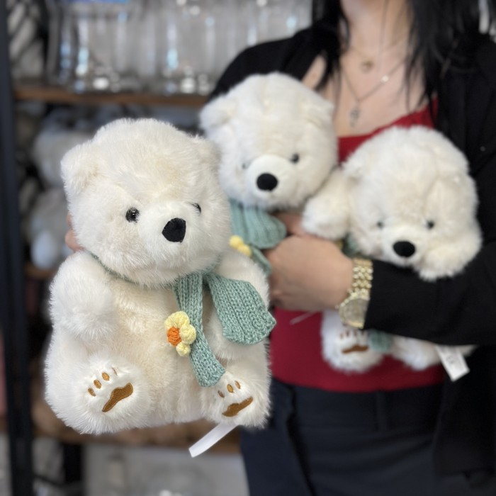 Super Soft Polar Bear & Panda Plush Toys 