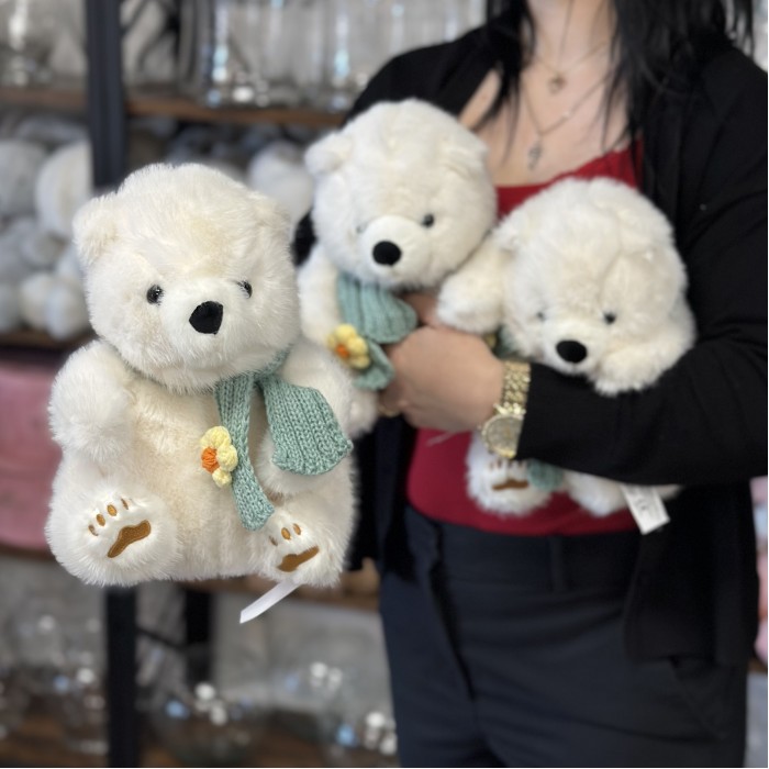 Super Soft Polar Bear & Panda Plush Toys 